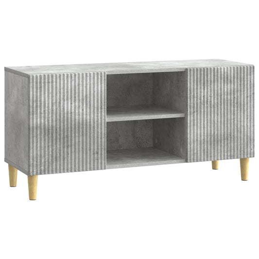 TV szekrény Betonszürke 102 x 34,5 x 50 cm Szerelt Fa