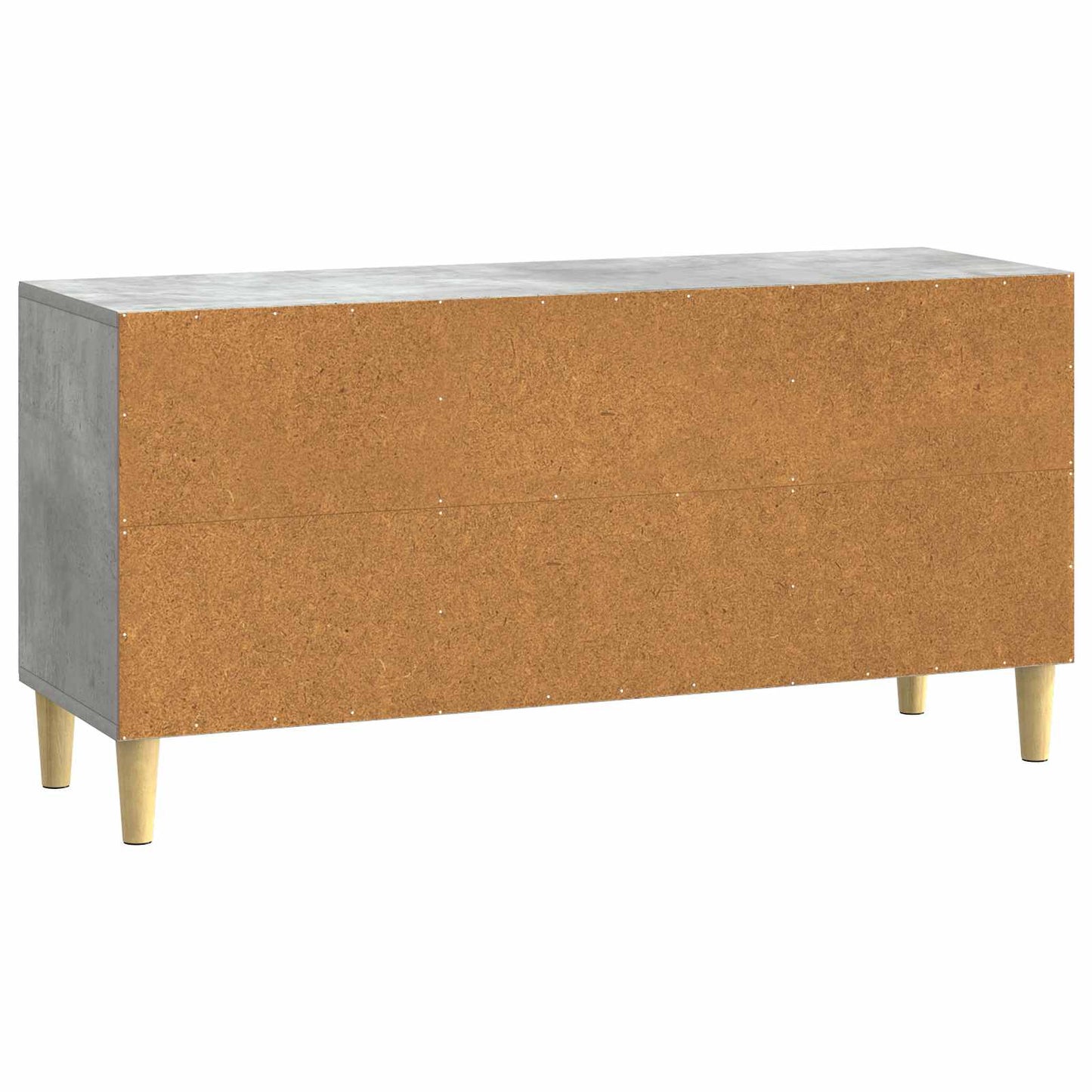 TV szekrény Betonszürke 102 x 34,5 x 50 cm Szerelt Fa