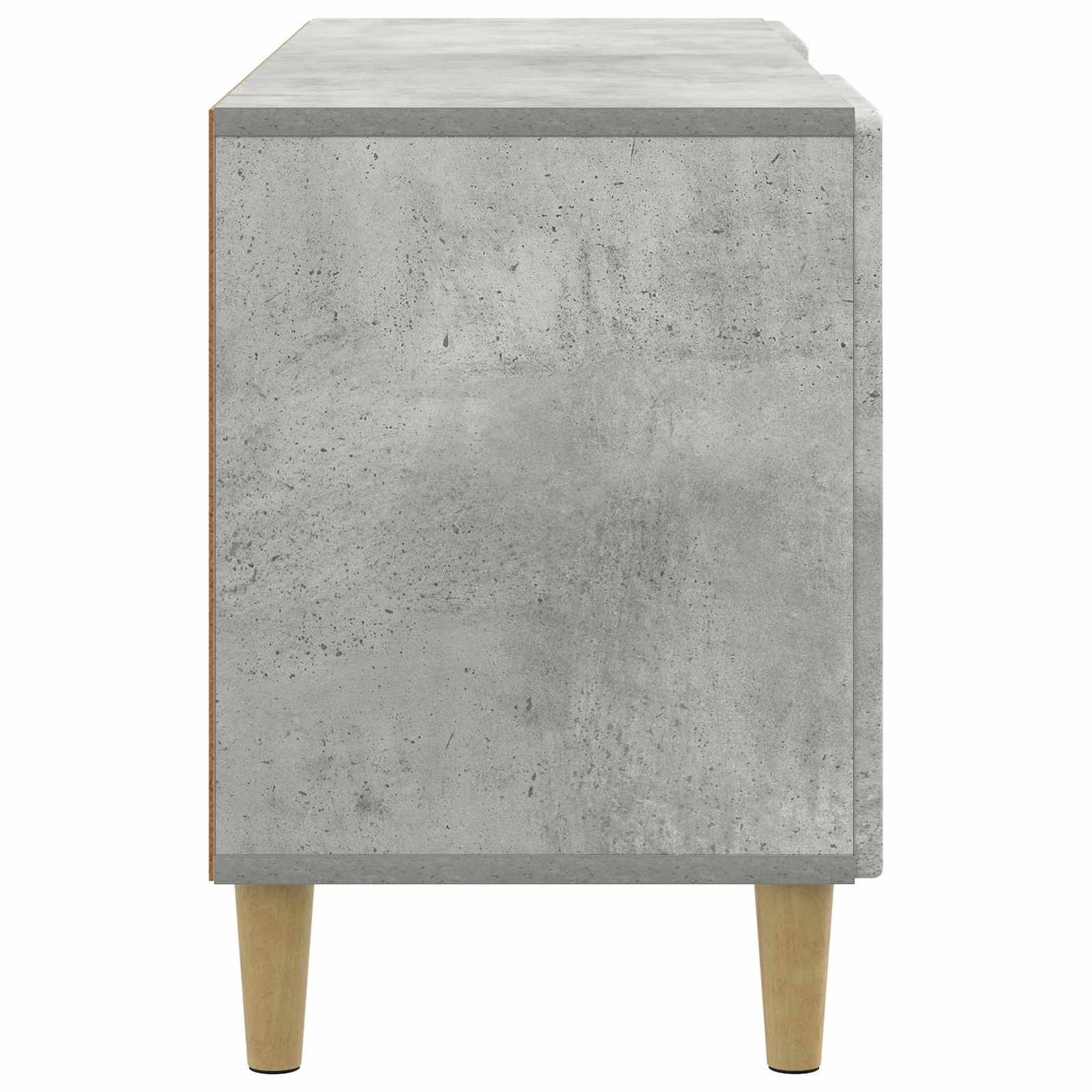TV szekrény Betonszürke 102 x 34,5 x 50 cm Szerelt Fa