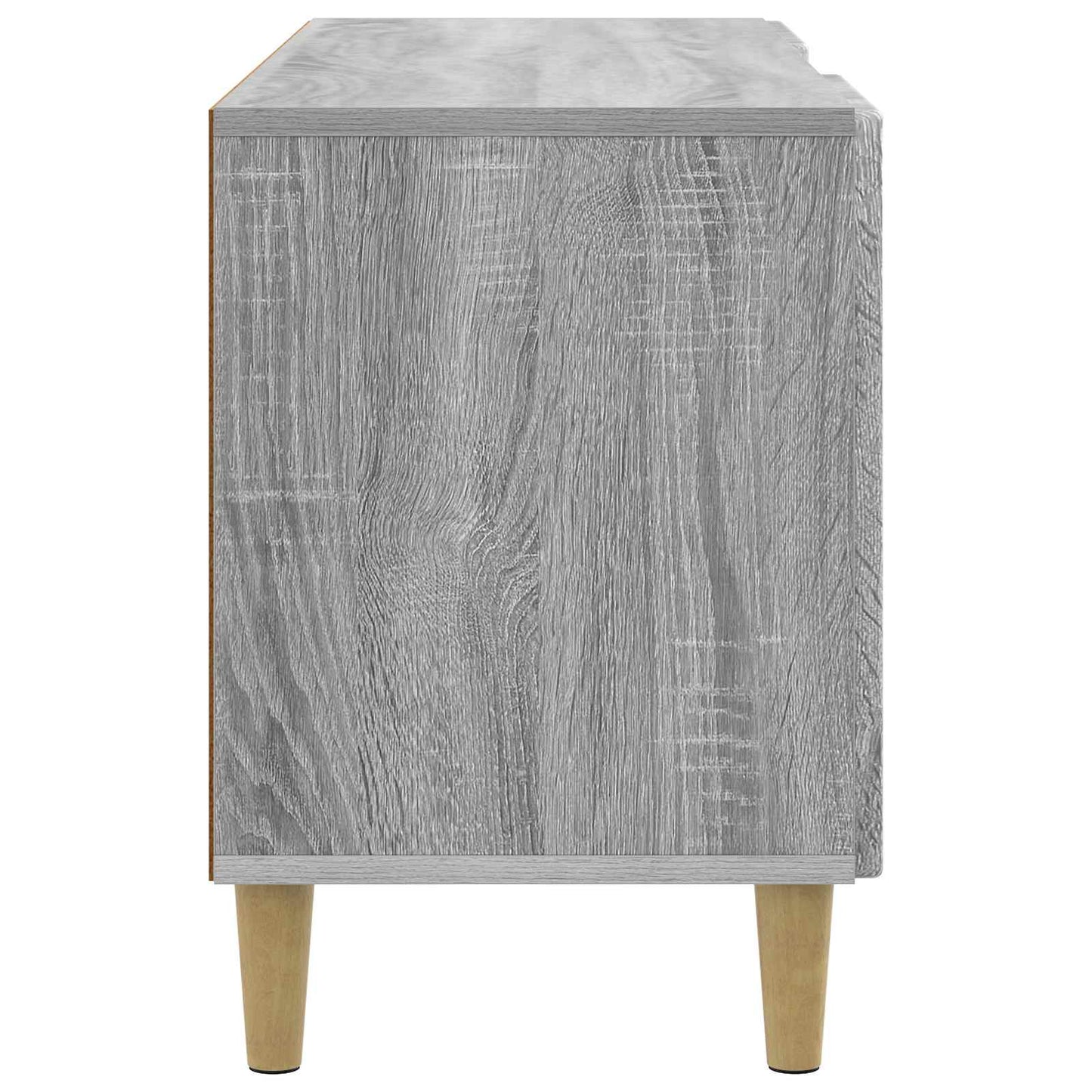 TV szekrény Szürke Sonoma 102 x 34,5 x 50 cm Szerelt Fa