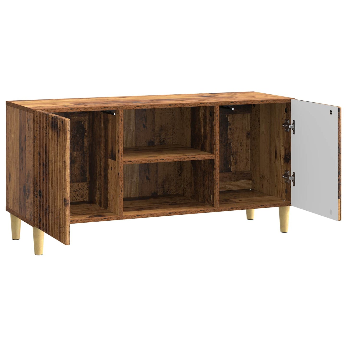 TV szekrény Antik Fa 102 x 34,5 x 50 cm Szerelt Fa