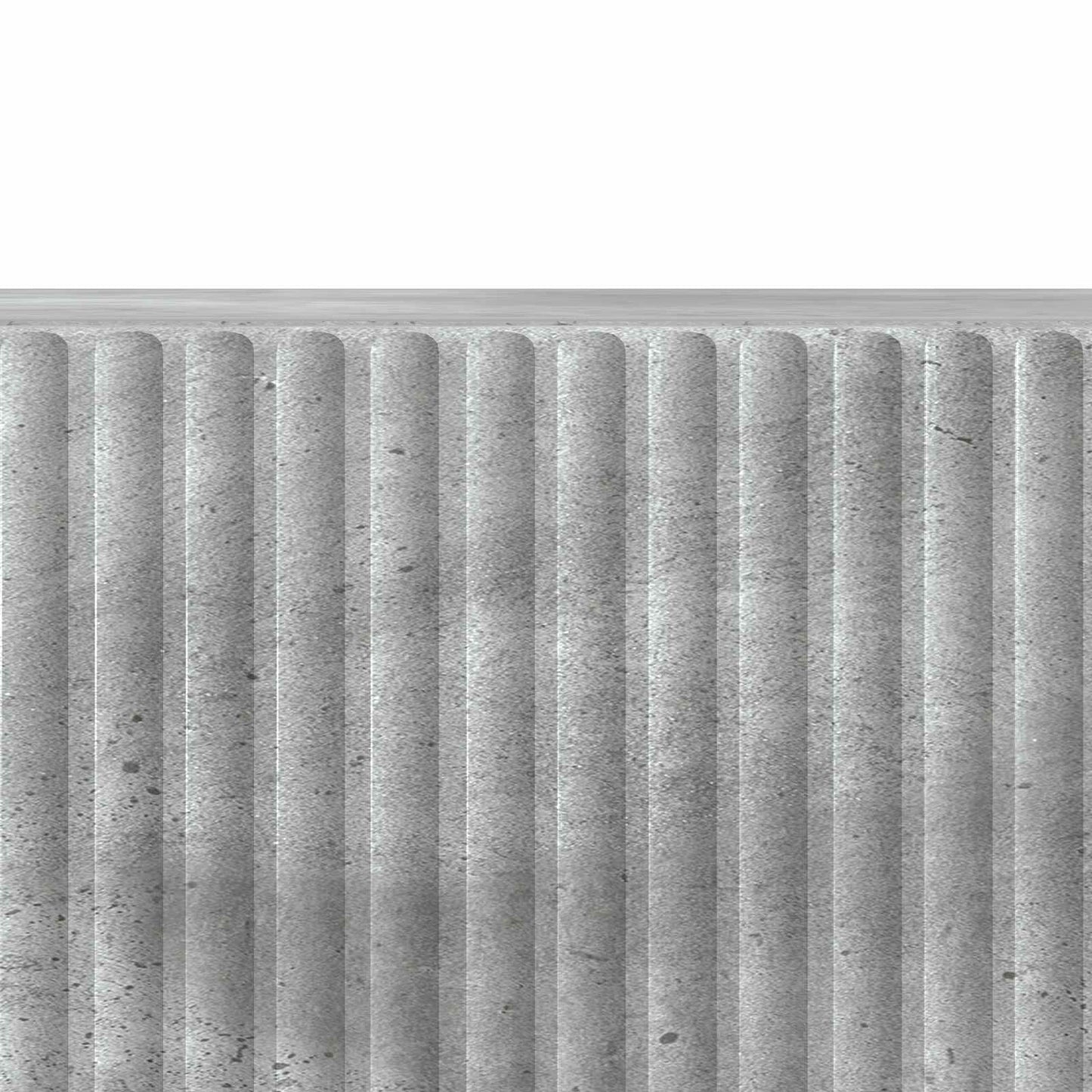 TV szekrény fiókkal Betonszürke 147 x 34,5 x 30 cm Szerelt Fa
