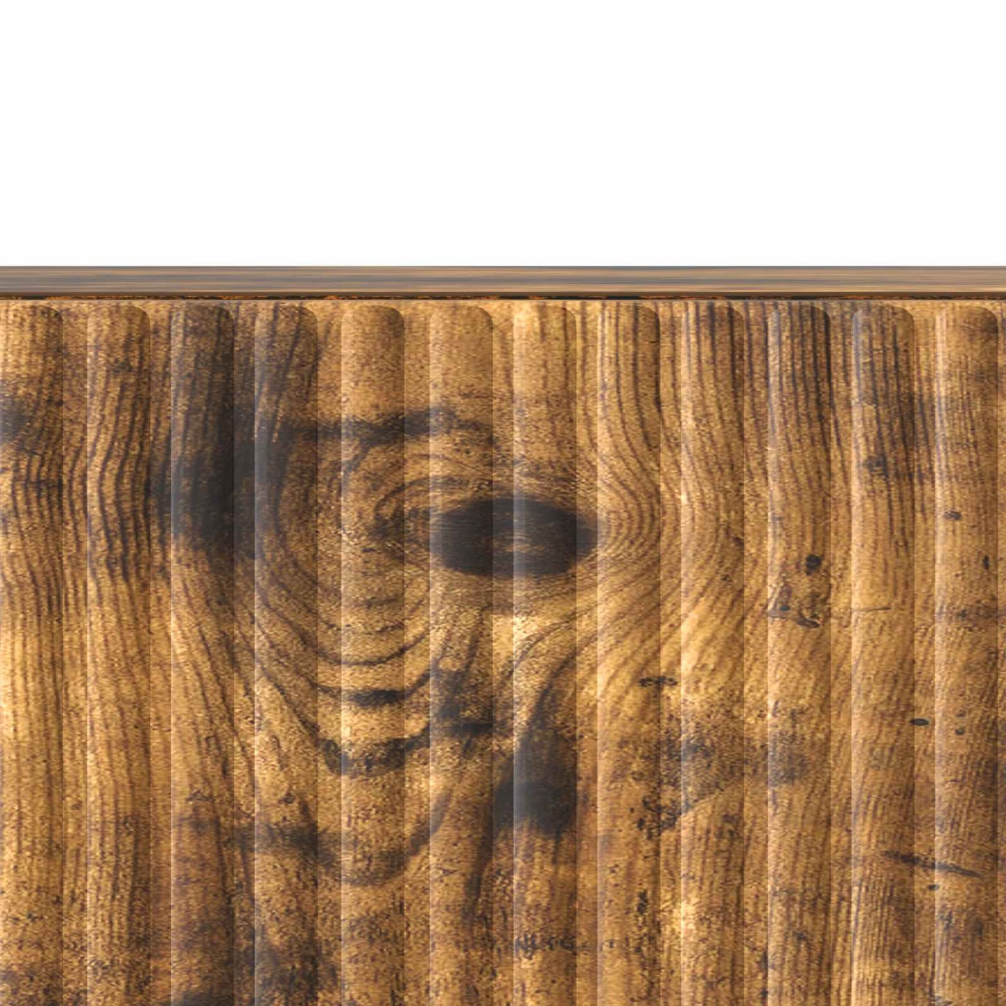 TV szekrény fiókkal Füstös Tölgy 147 x 34,5 x 30 cm Szerelt Fa