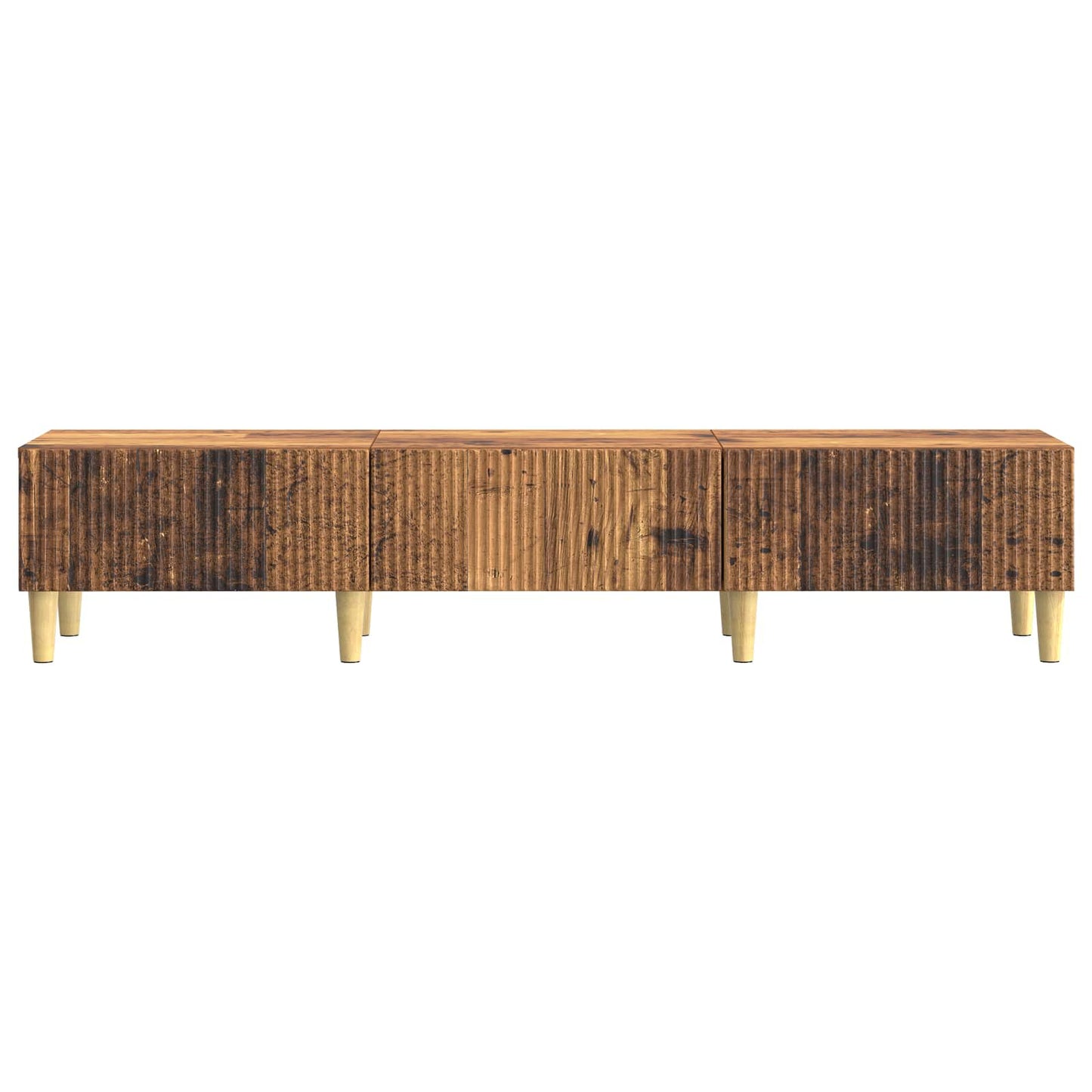 TV szekrény fiókkal Antik Fa 147 x 34,5 x 30 cm Szerelt Fa
