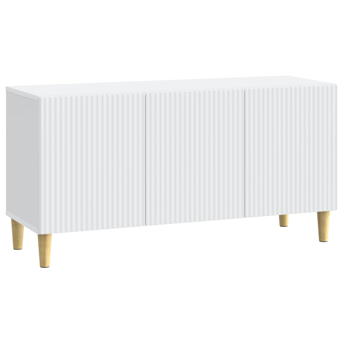 TV szekrény Fehér 99 x 34,5 x 50 cm Szerelt Fa