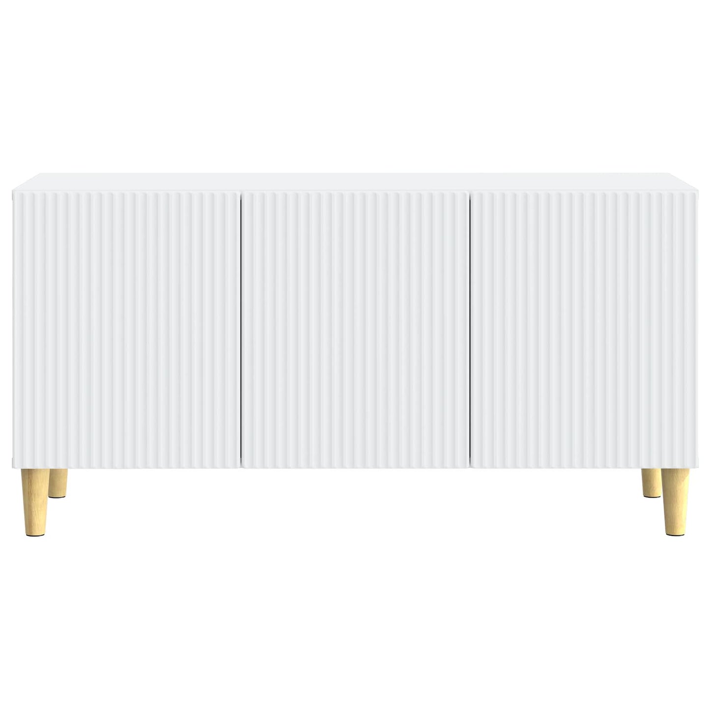 TV szekrény Fehér 99 x 34,5 x 50 cm Szerelt Fa