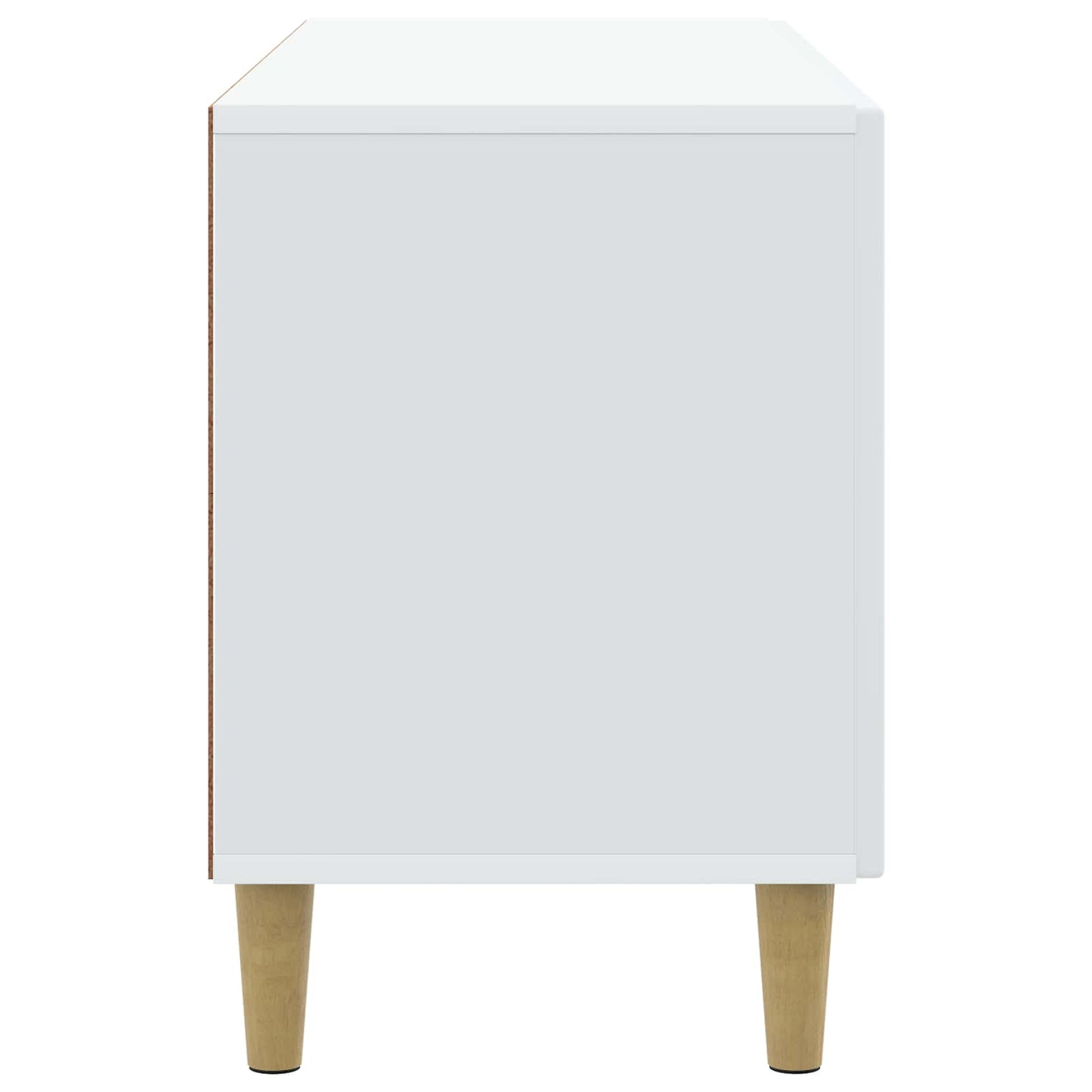 TV szekrény Fehér 99 x 34,5 x 50 cm Szerelt Fa