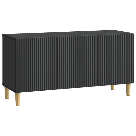 TV szekrény Fekete 99 x 34,5 x 50 cm Szerelt Fa