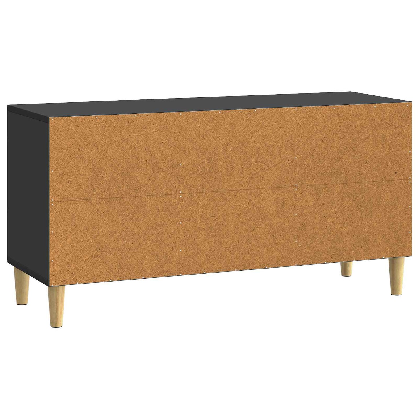 TV szekrény Fekete 99 x 34,5 x 50 cm Szerelt Fa