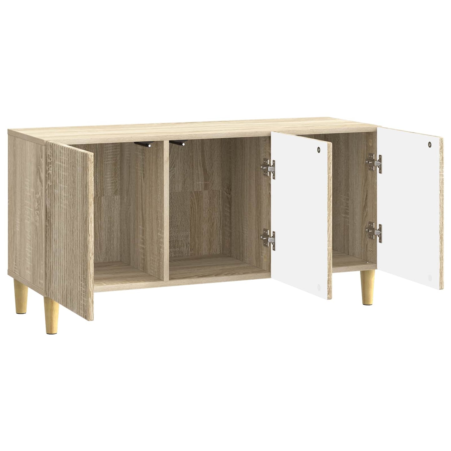 TV szekrény Sonoma Tölgy 99 x 34,5 x 50 cm Szerelt Fa
