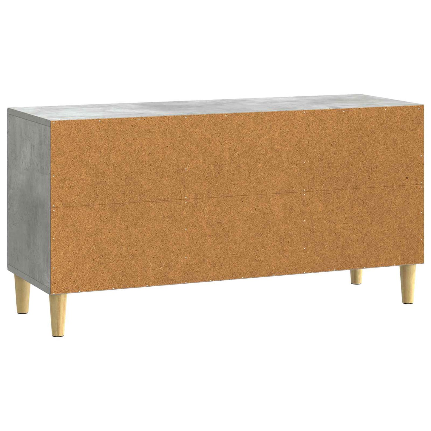 TV szekrény Betonszürke 99 x 34,5 x 50 cm Szerelt Fa