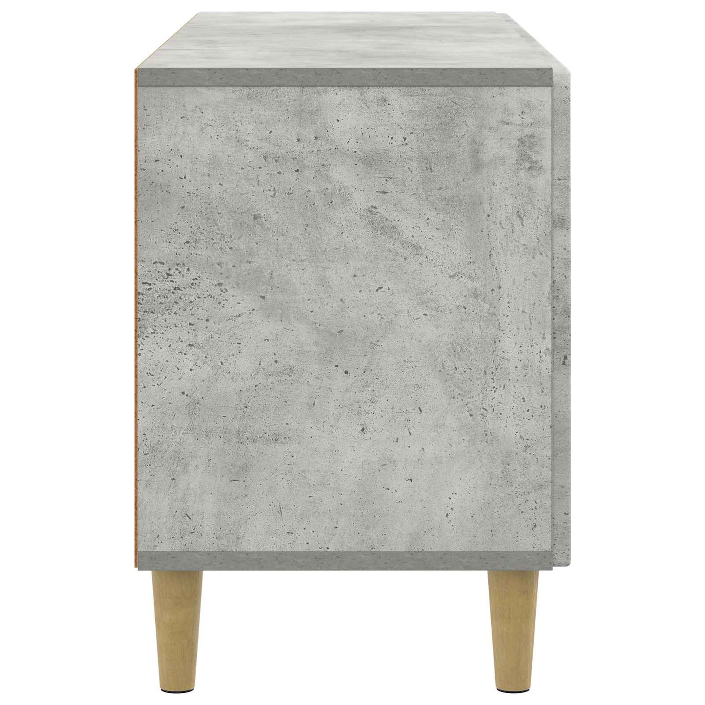 TV szekrény Betonszürke 99 x 34,5 x 50 cm Szerelt Fa