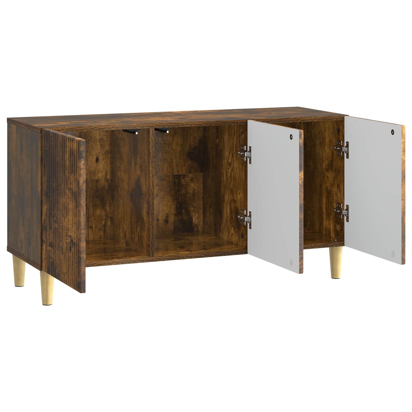 TV szekrény Füstös Tölgy 99 x 34,5 x 50 cm Szerelt Fa