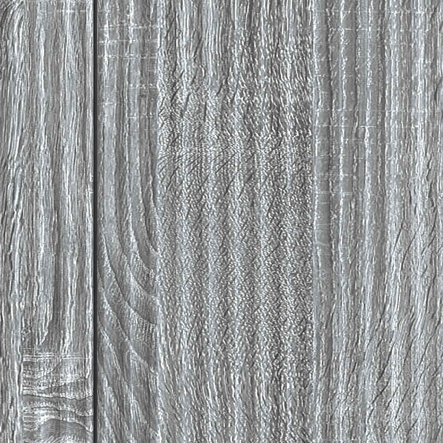 TV szekrény Szürke Sonoma 99 x 34,5 x 50 cm Szerelt Fa