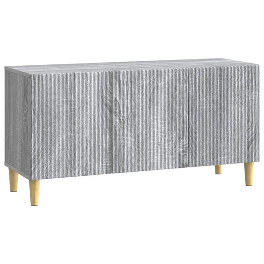 TV szekrény Szürke Sonoma 99 x 34,5 x 50 cm Szerelt Fa