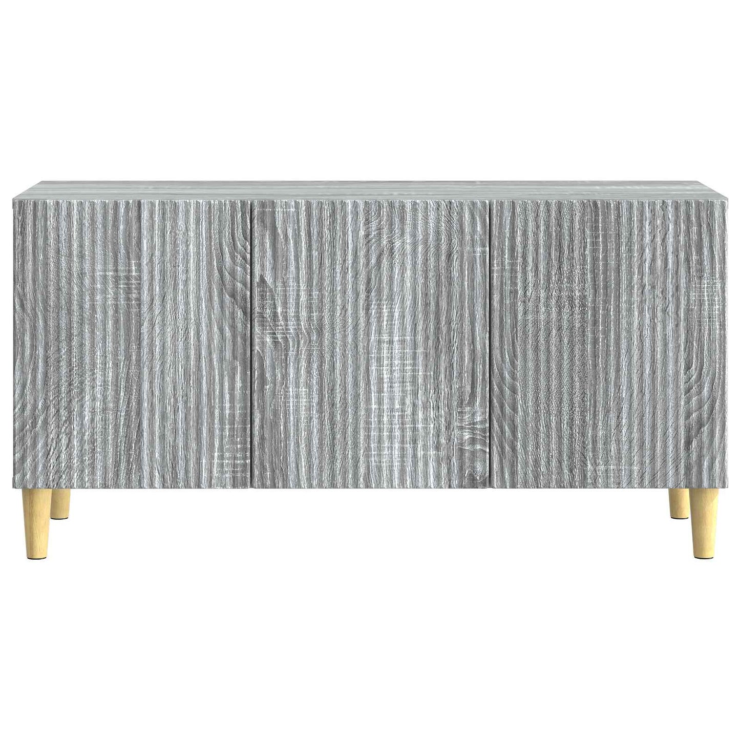 TV szekrény Szürke Sonoma 99 x 34,5 x 50 cm Szerelt Fa