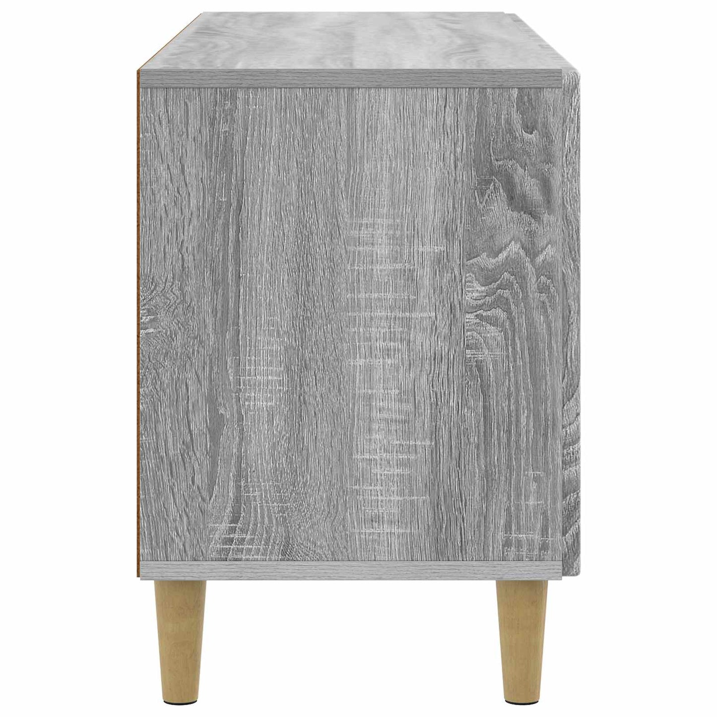 TV szekrény Szürke Sonoma 99 x 34,5 x 50 cm Szerelt Fa