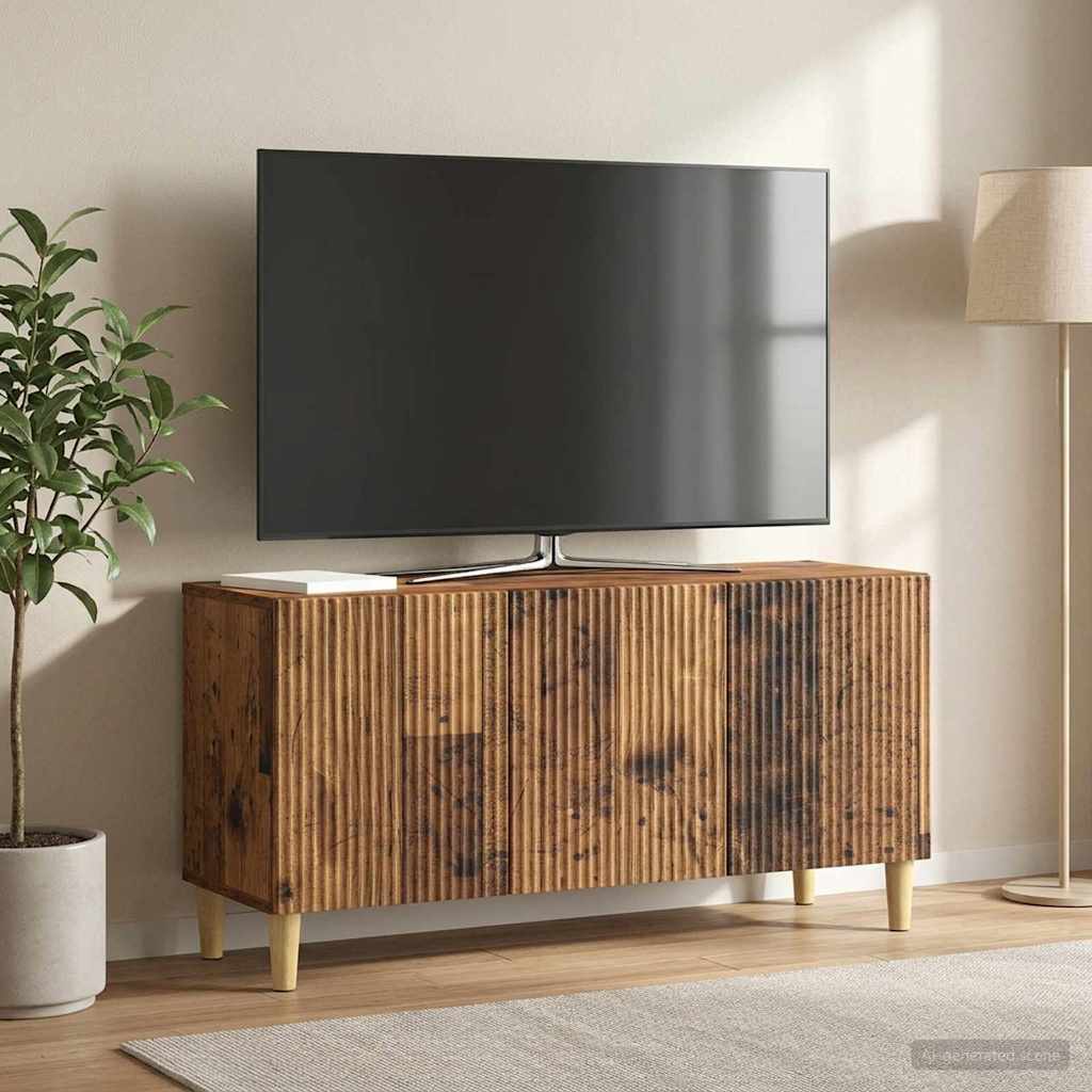 TV szekrény Antik Fa 99 x 34,5 x 50 cm Szerelt Fa