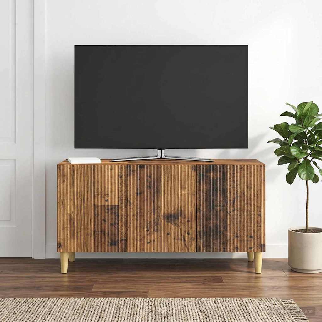 TV szekrény Antik Fa 99 x 34,5 x 50 cm Szerelt Fa