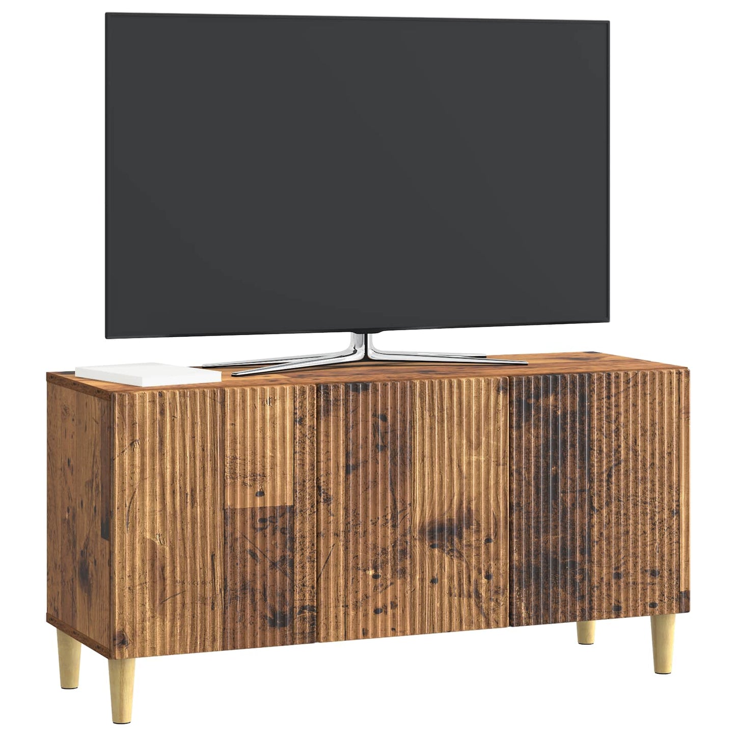 TV szekrény Antik Fa 99 x 34,5 x 50 cm Szerelt Fa