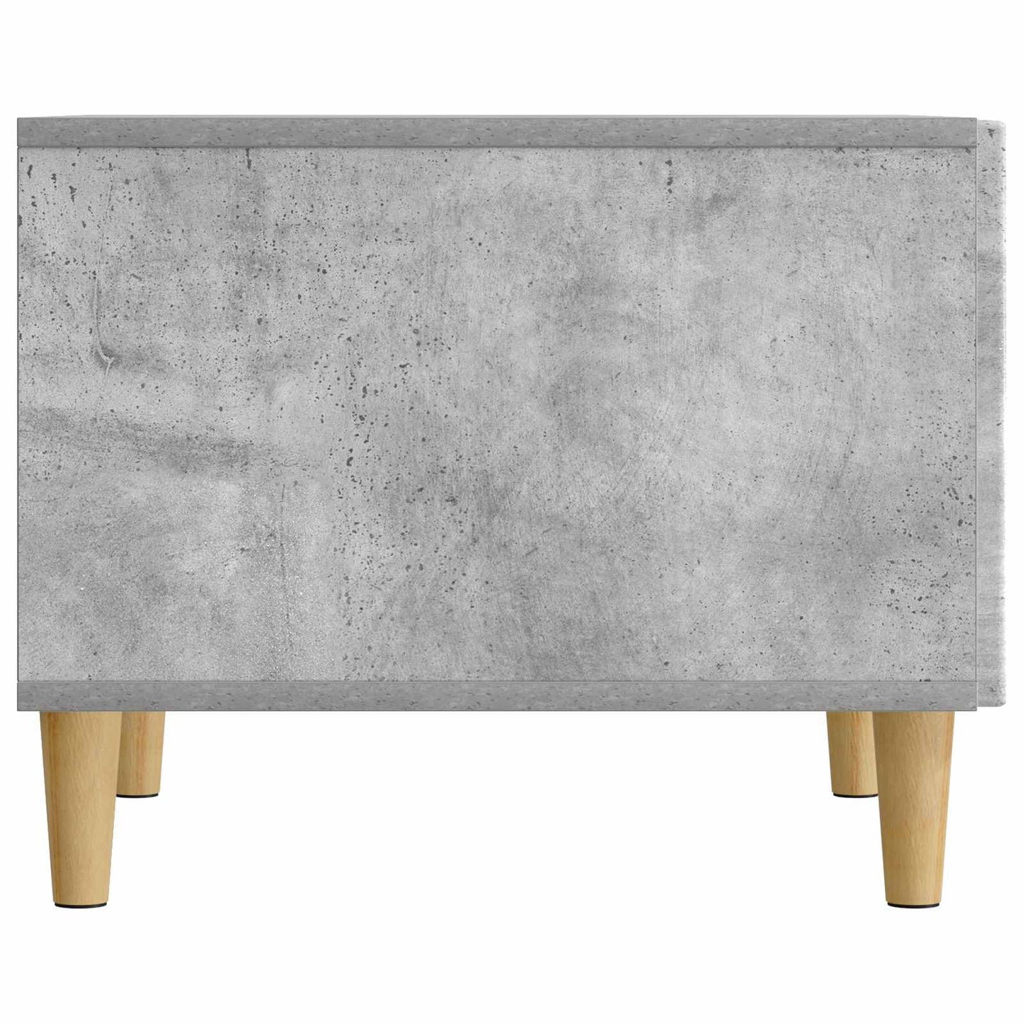 Dohányzóasztal fiókkal Betonszürke 49 x 50 x 40 cm Szerelt Fa