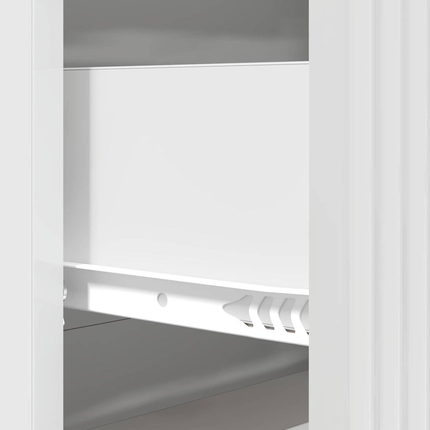 Fiókos szekrény Magasfényű Fehér 66 x 34,5 x 89,5 cm Szerelt Fa