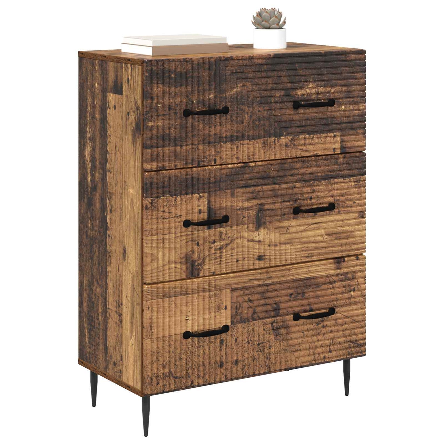 Fiókos szekrény Antik Fa 66 x 34,5 x 89,5 cm Szerelt Fa