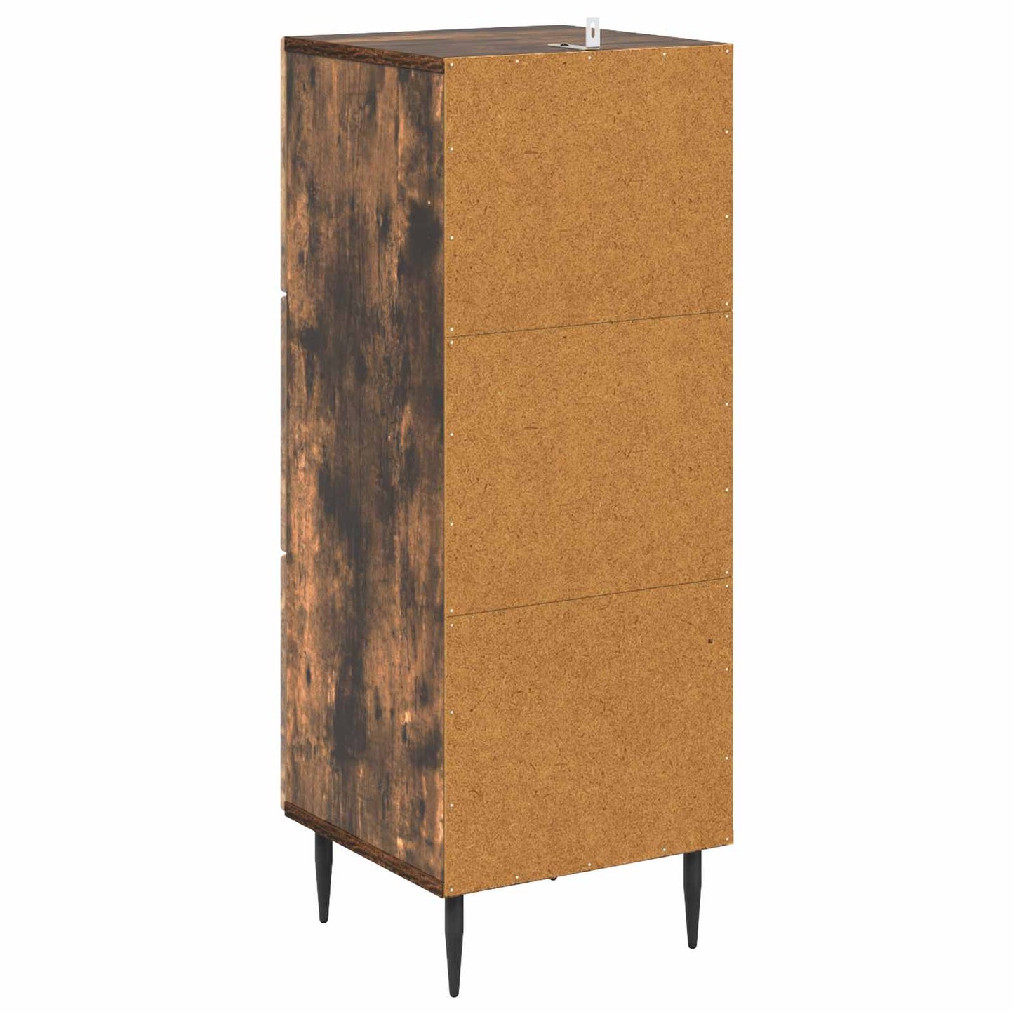 Fiókos szekrény Füstös Tölgy 33 x 34,5 x 89,5 cm Szerelt Fa