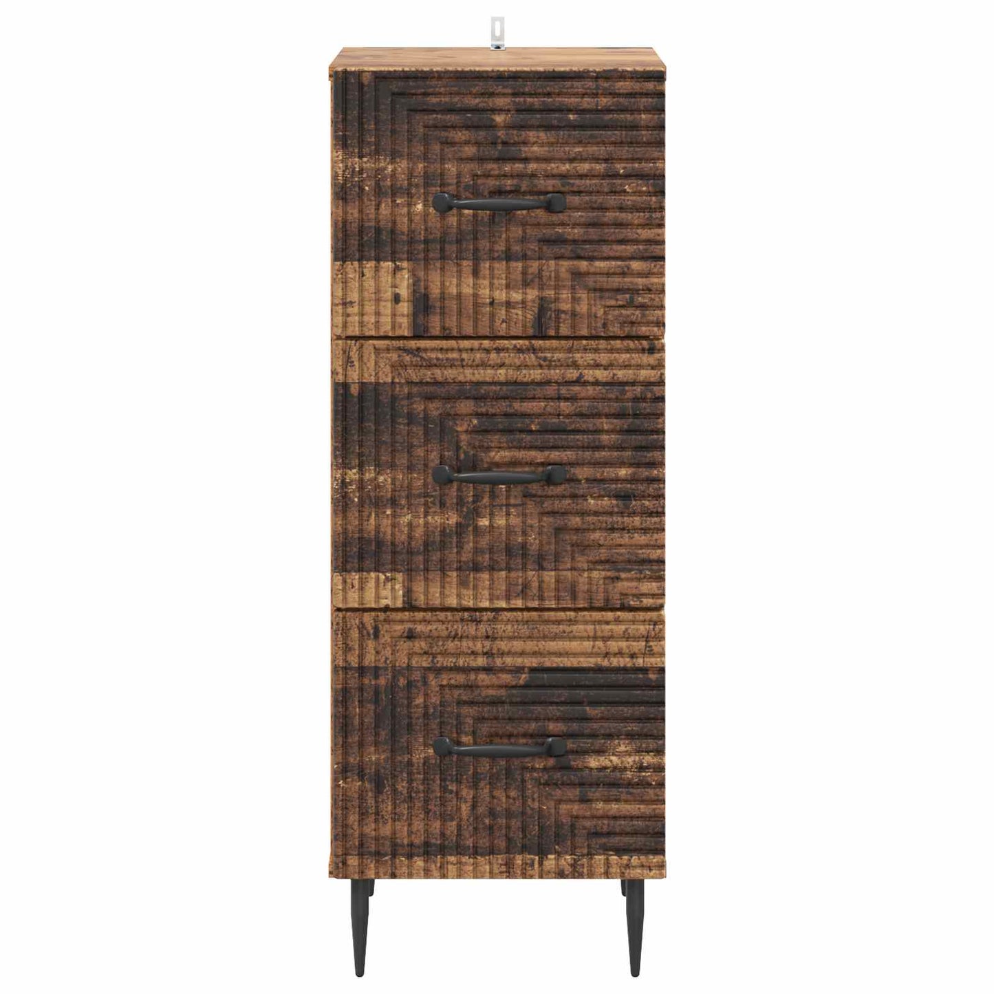 Fiókos szekrény Antik Fa 33 x 34,5 x 89,5 cm Szerelt Fa