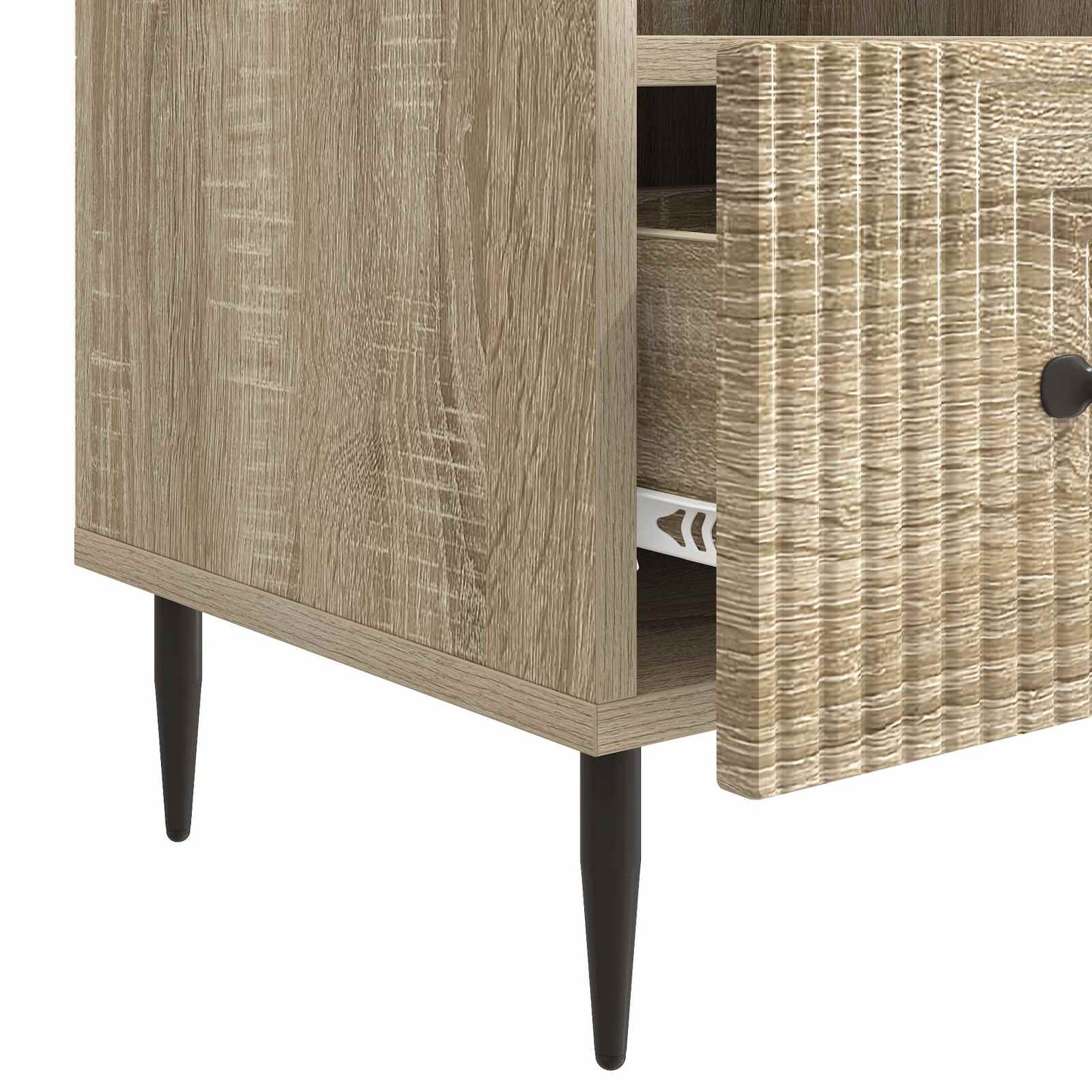 TV szekrény fiókkal Sonoma Tölgy 102 x 34,5 x 50 cm Szerelt Fa