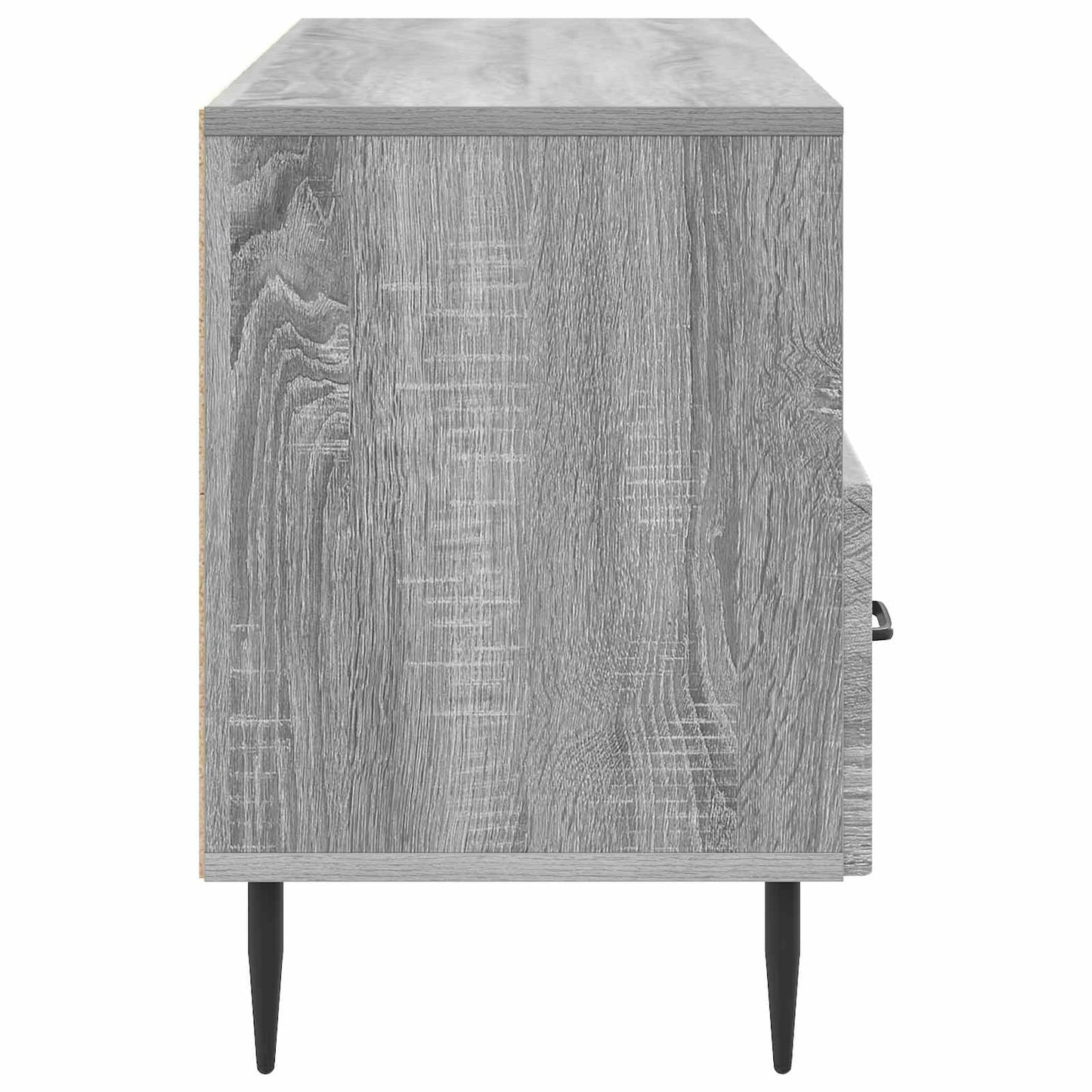TV szekrény fiókkal Szürke Sonoma 102 x 34,5 x 50 cm Szerelt Fa