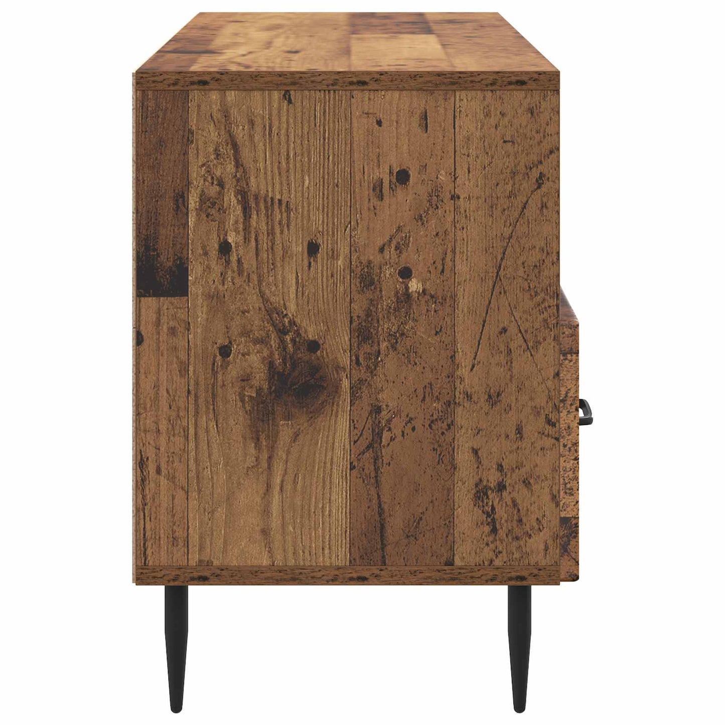 TV szekrény fiókkal Antik Fa 102 x 34,5 x 50 cm Szerelt Fa