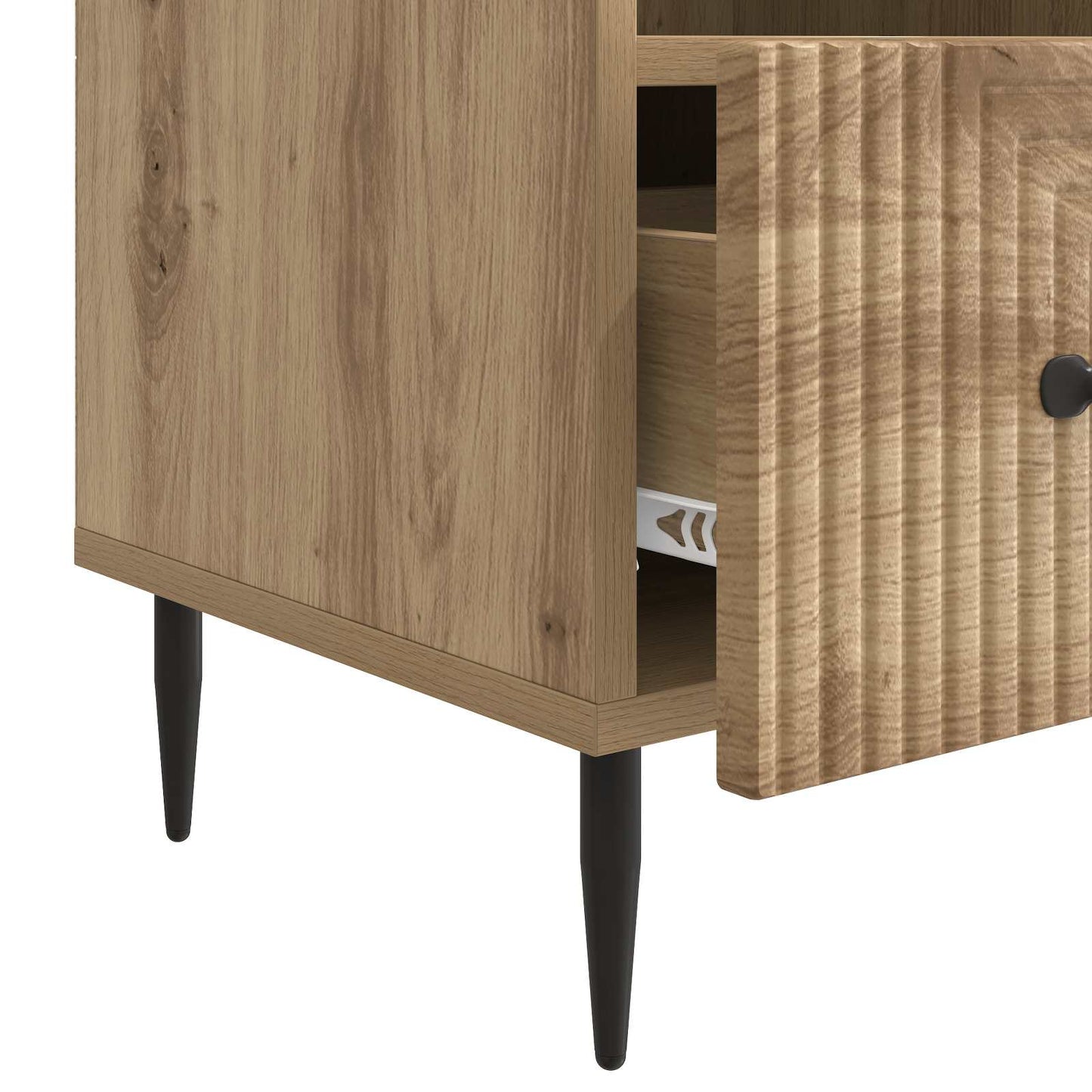 TV szekrény Kézműves Tölgy 102 x 34,5 x 50 cm Szerelt Fa