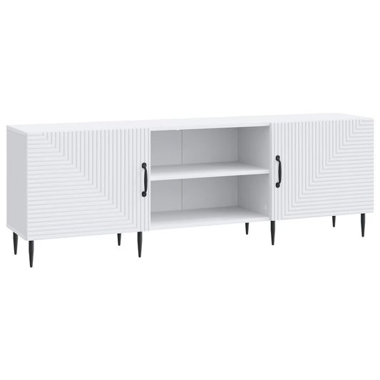 TV szekrény Fehér 150 x 31 x 50 cm Szerelt Fa