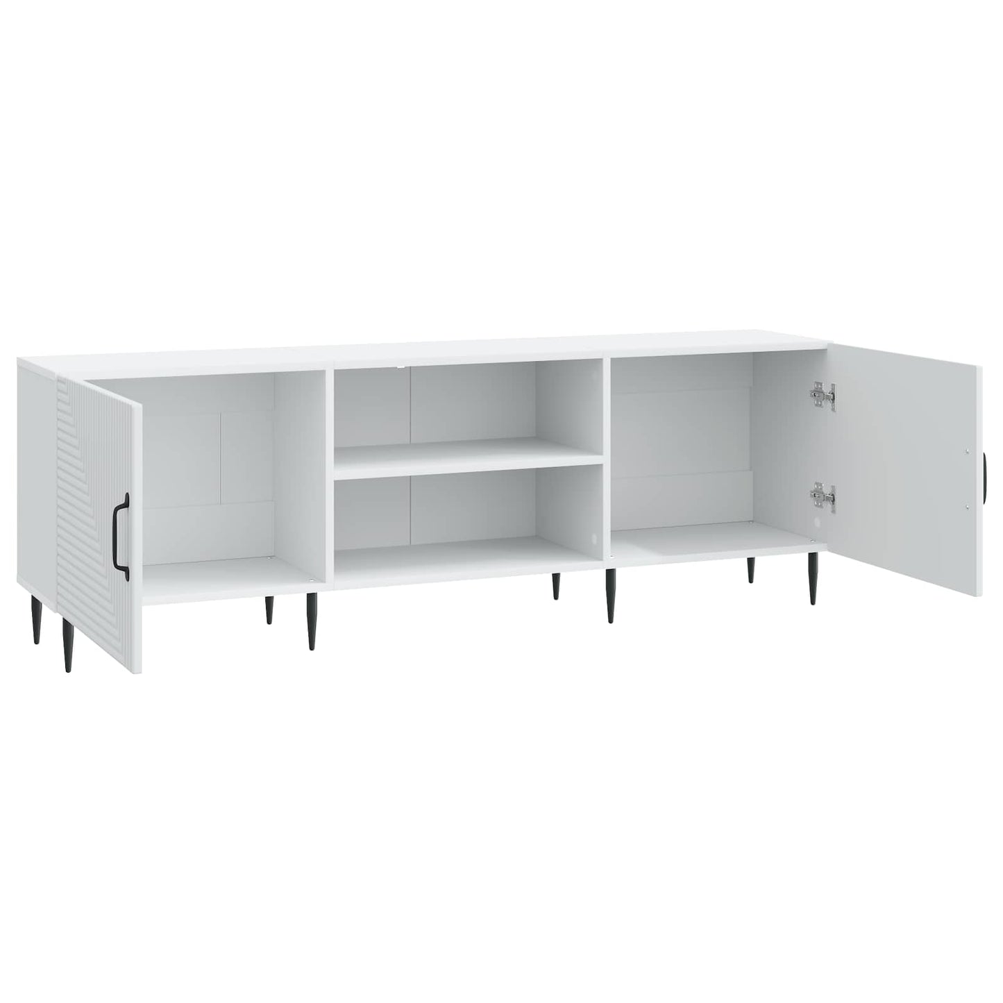 TV szekrény Fehér 150 x 31 x 50 cm Szerelt Fa