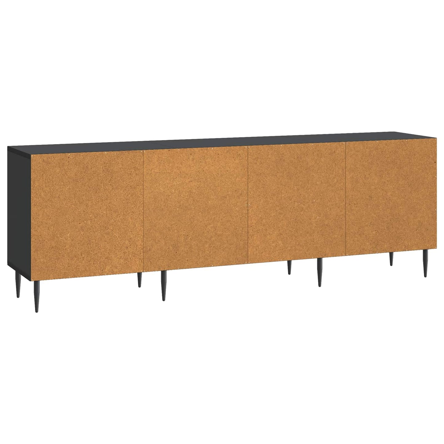 TV szekrény Fekete 150 x 31 x 50 cm Szerelt Fa