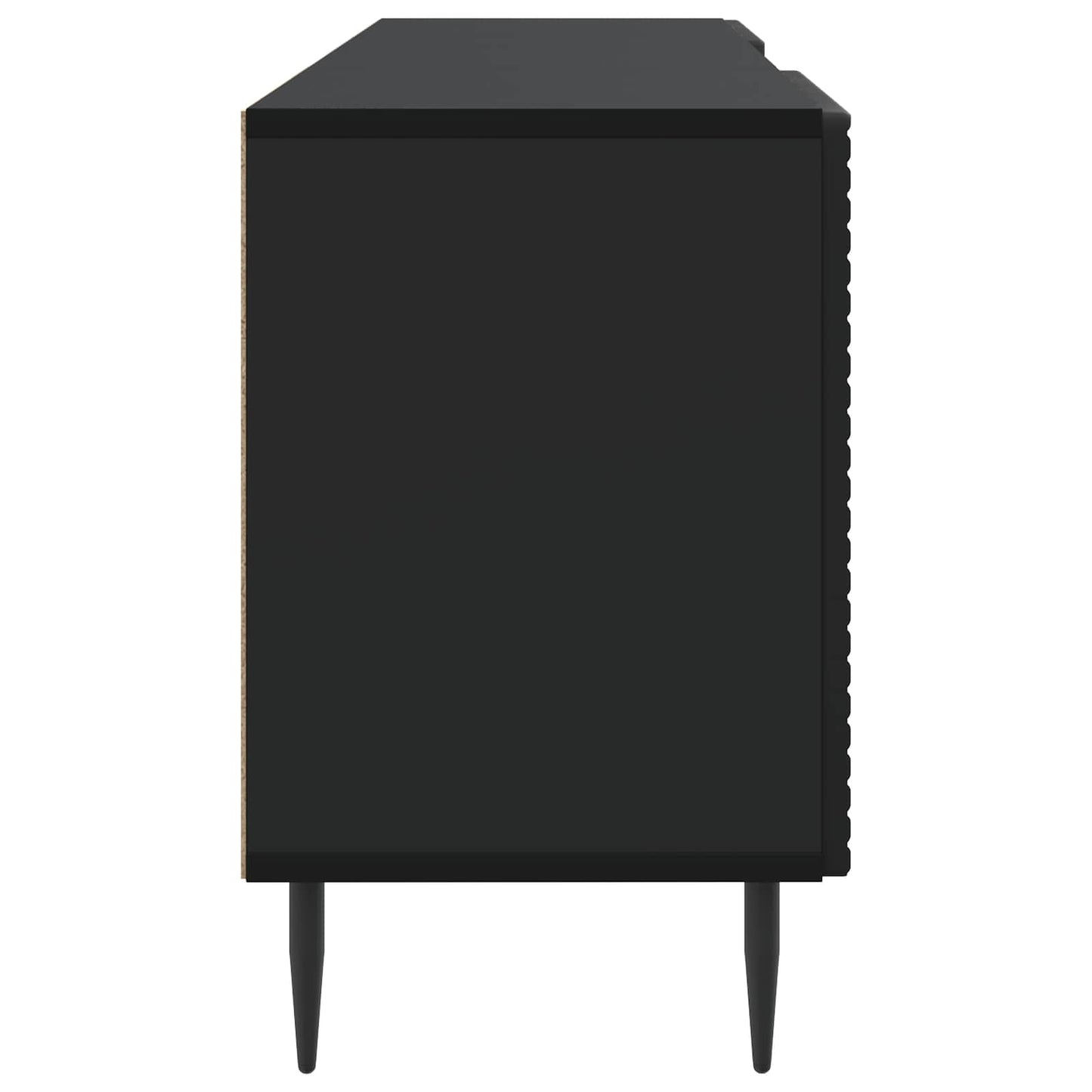 TV szekrény Fekete 150 x 31 x 50 cm Szerelt Fa