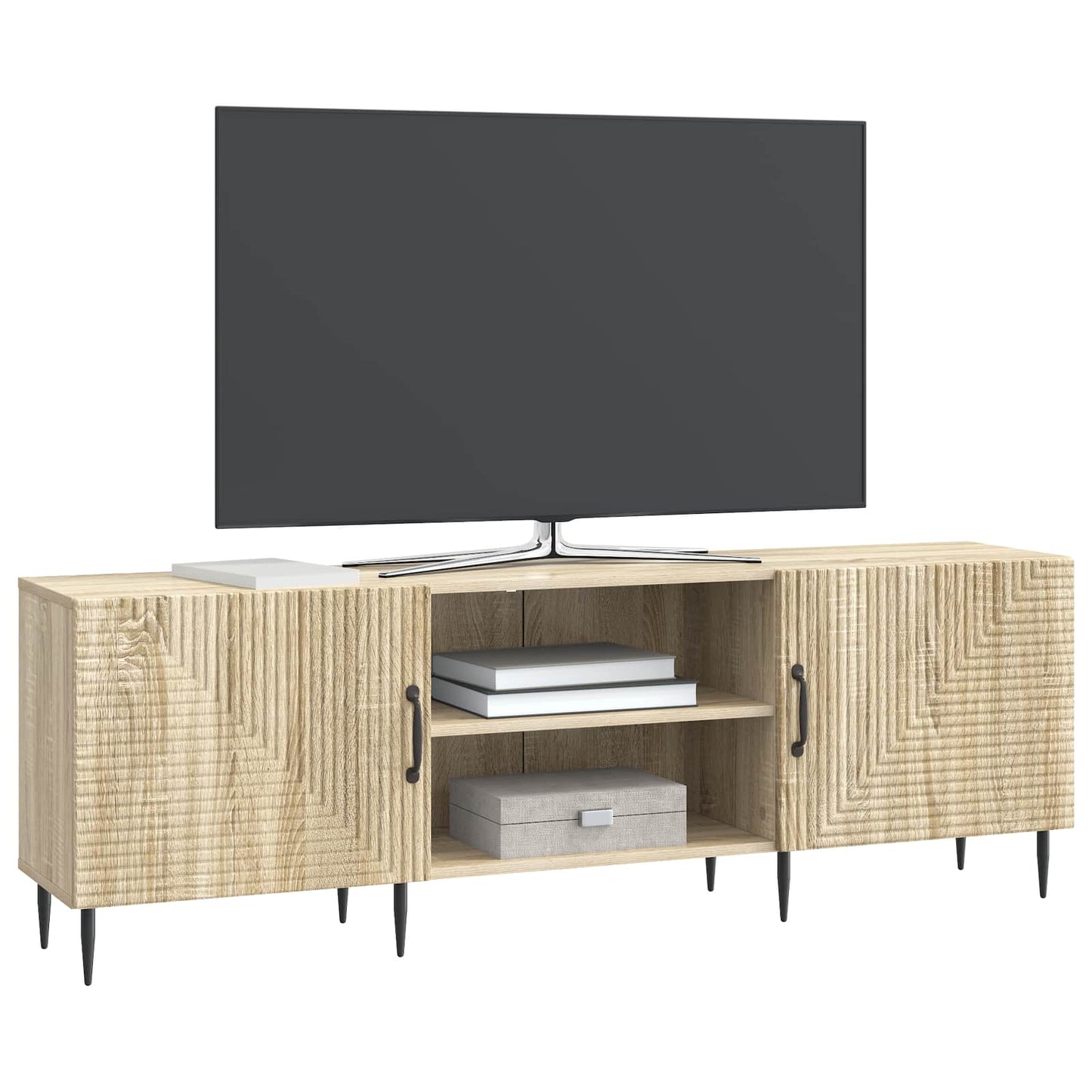 TV szekrény Sonoma Tölgy 150 x 31 x 50 cm Szerelt Fa