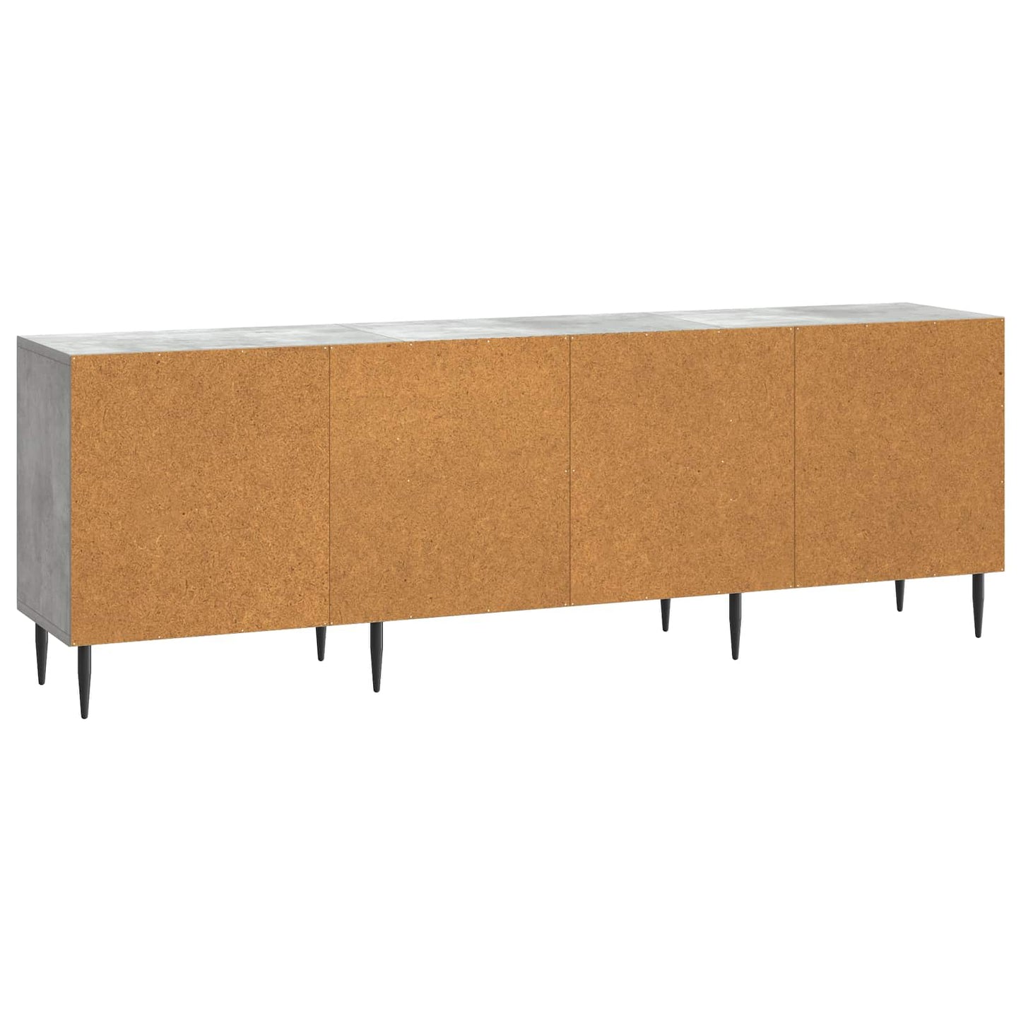 TV szekrény Betonszürke 150 x 31 x 50 cm Szerelt Fa