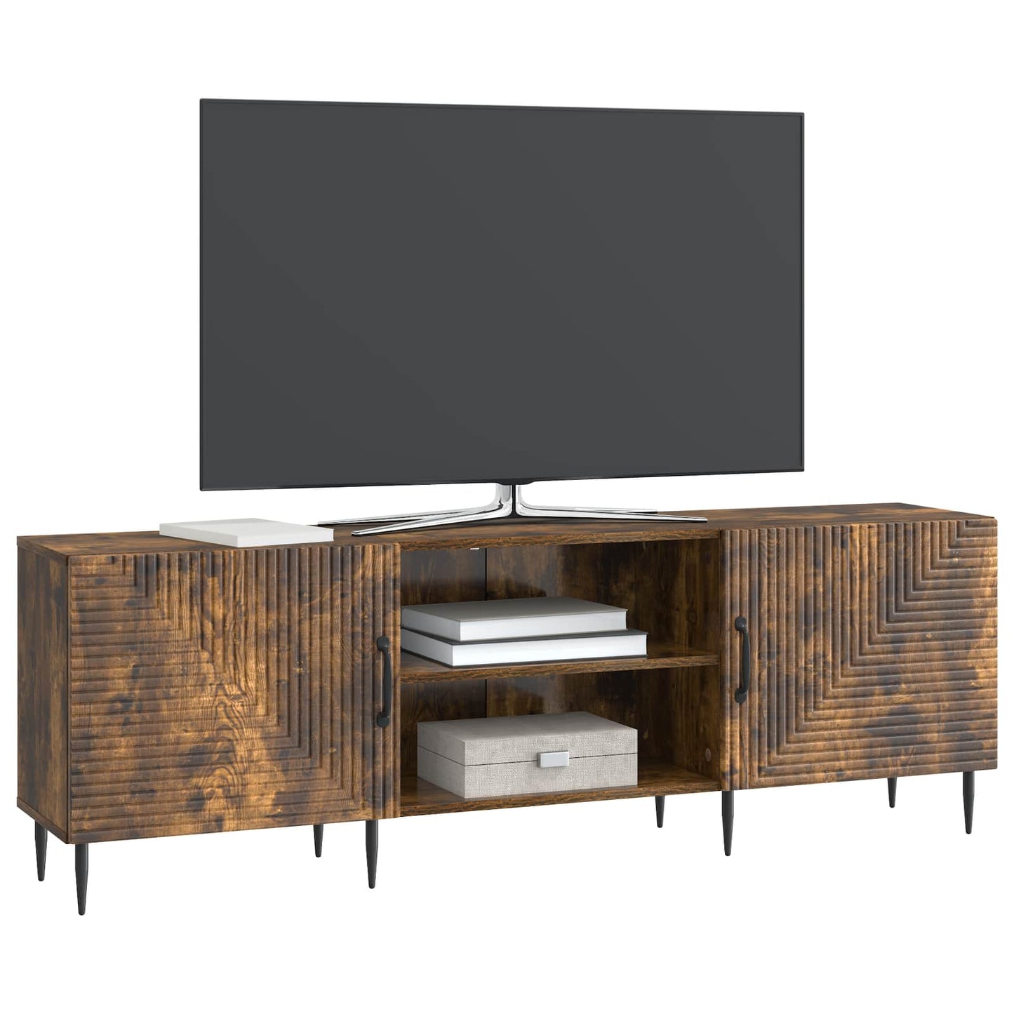 TV szekrény Füstös Tölgy 150 x 31 x 50 cm Szerelt Fa
