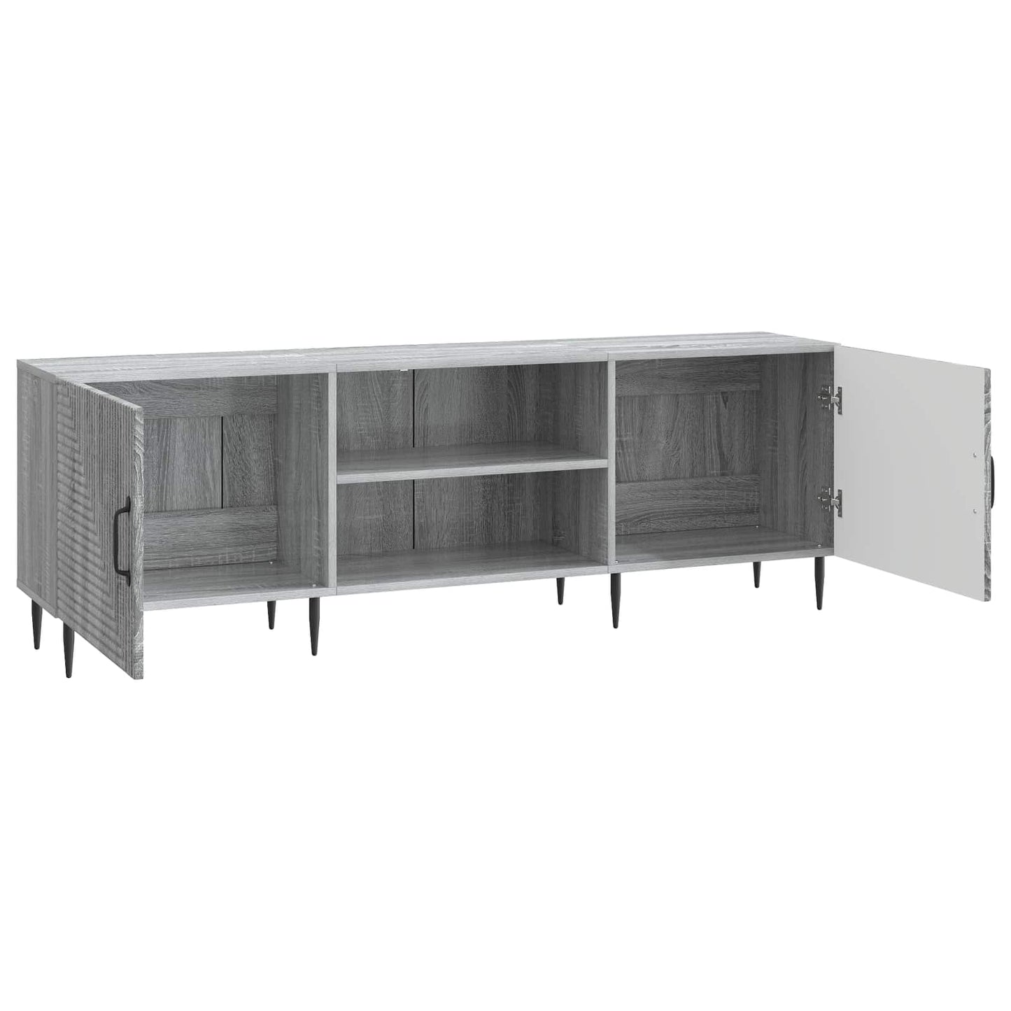 TV szekrény Szürke Sonoma 150 x 31 x 50 cm Szerelt Fa
