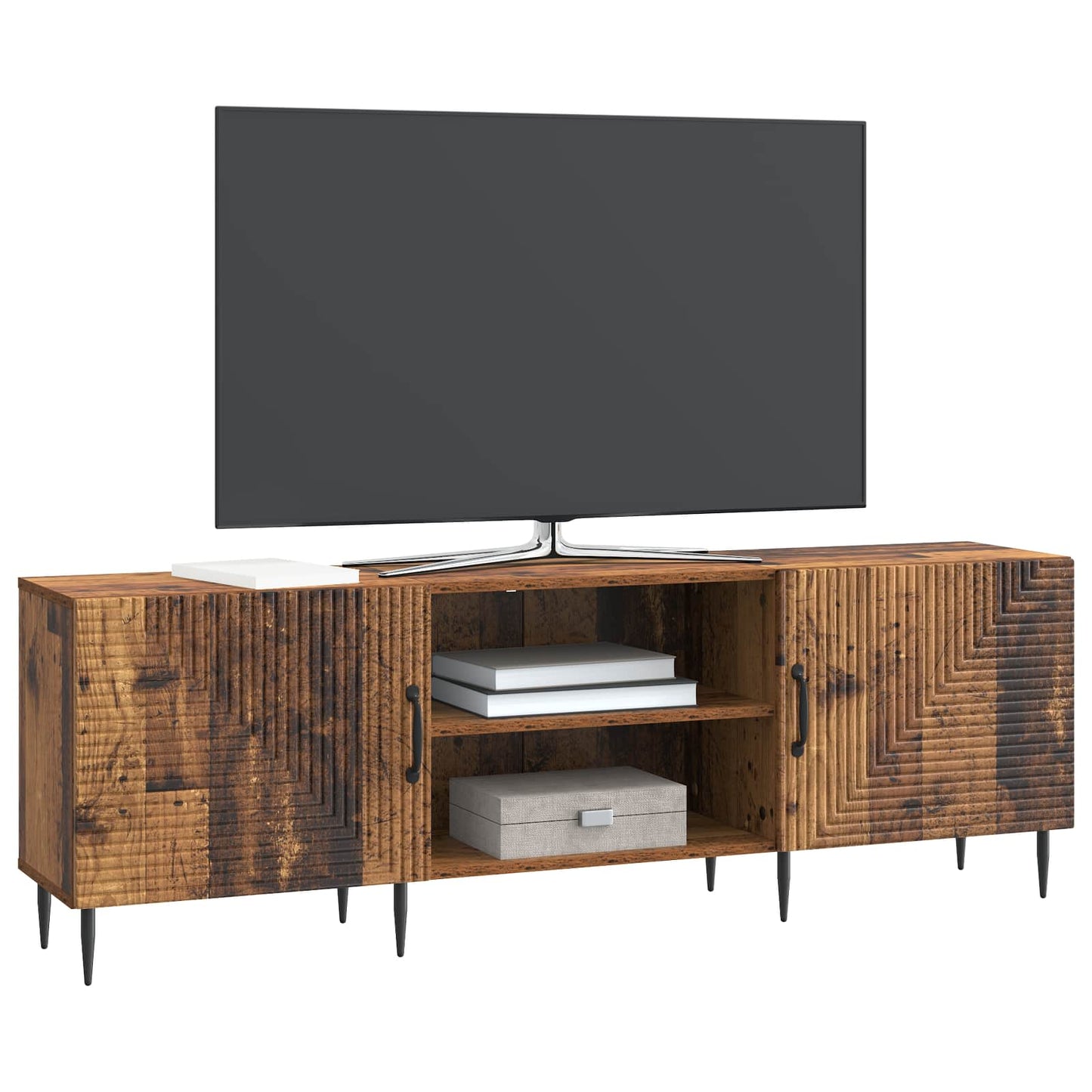 TV szekrény Antik Fa 150 x 31 x 50 cm Szerelt Fa