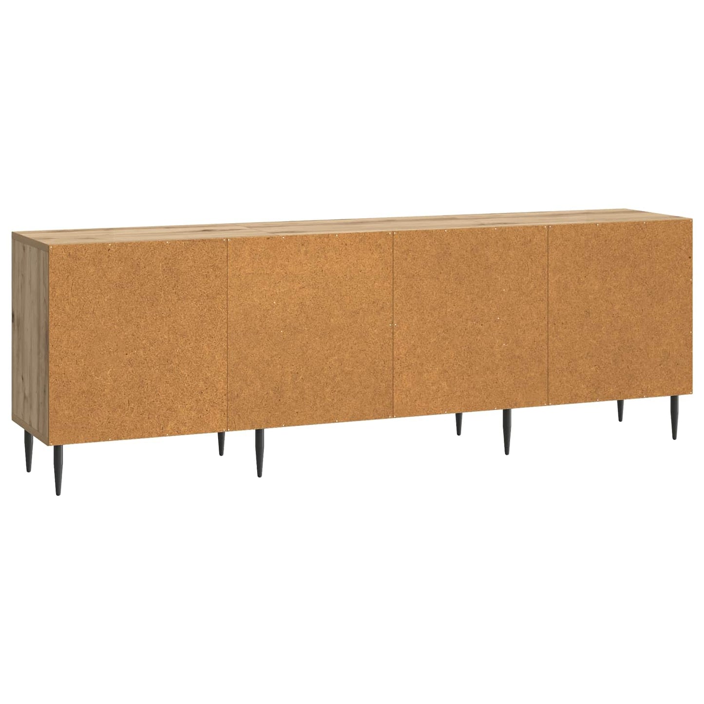 TV szekrény 150 x 31 x 50 cm Kézműves Tölgy Szerelt Fa