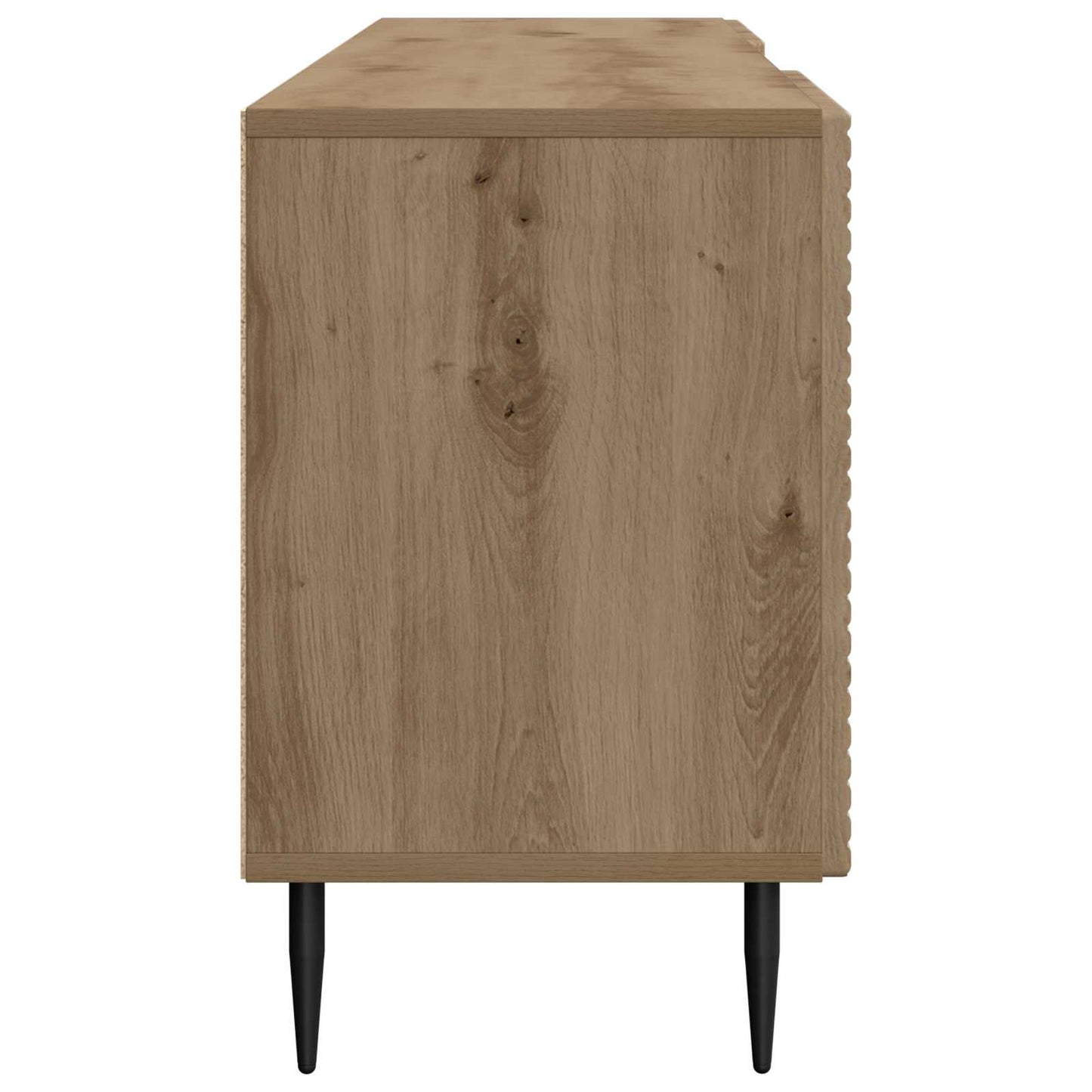 TV szekrény 150 x 31 x 50 cm Kézműves Tölgy Szerelt Fa