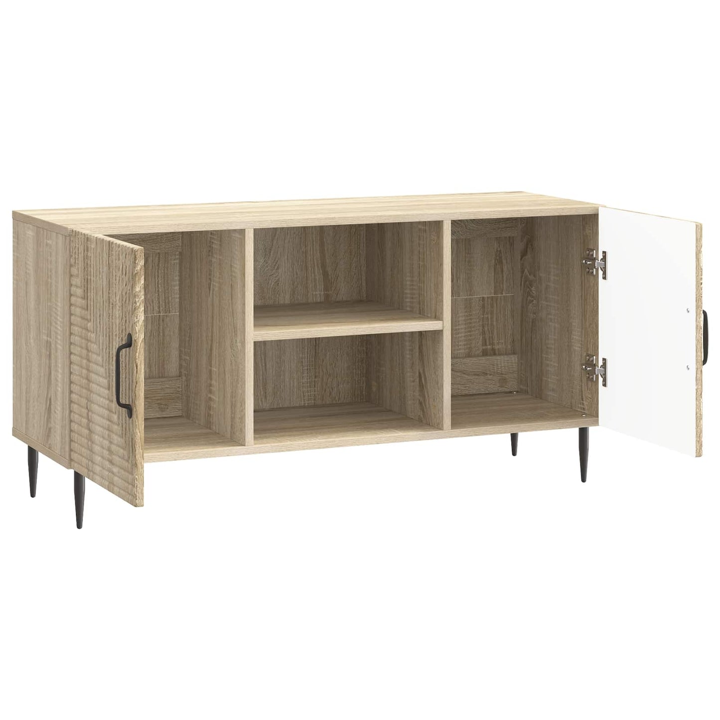 TV szekrény Sonoma Tölgy 102 x 34,5 x 50 cm Szerelt Fa
