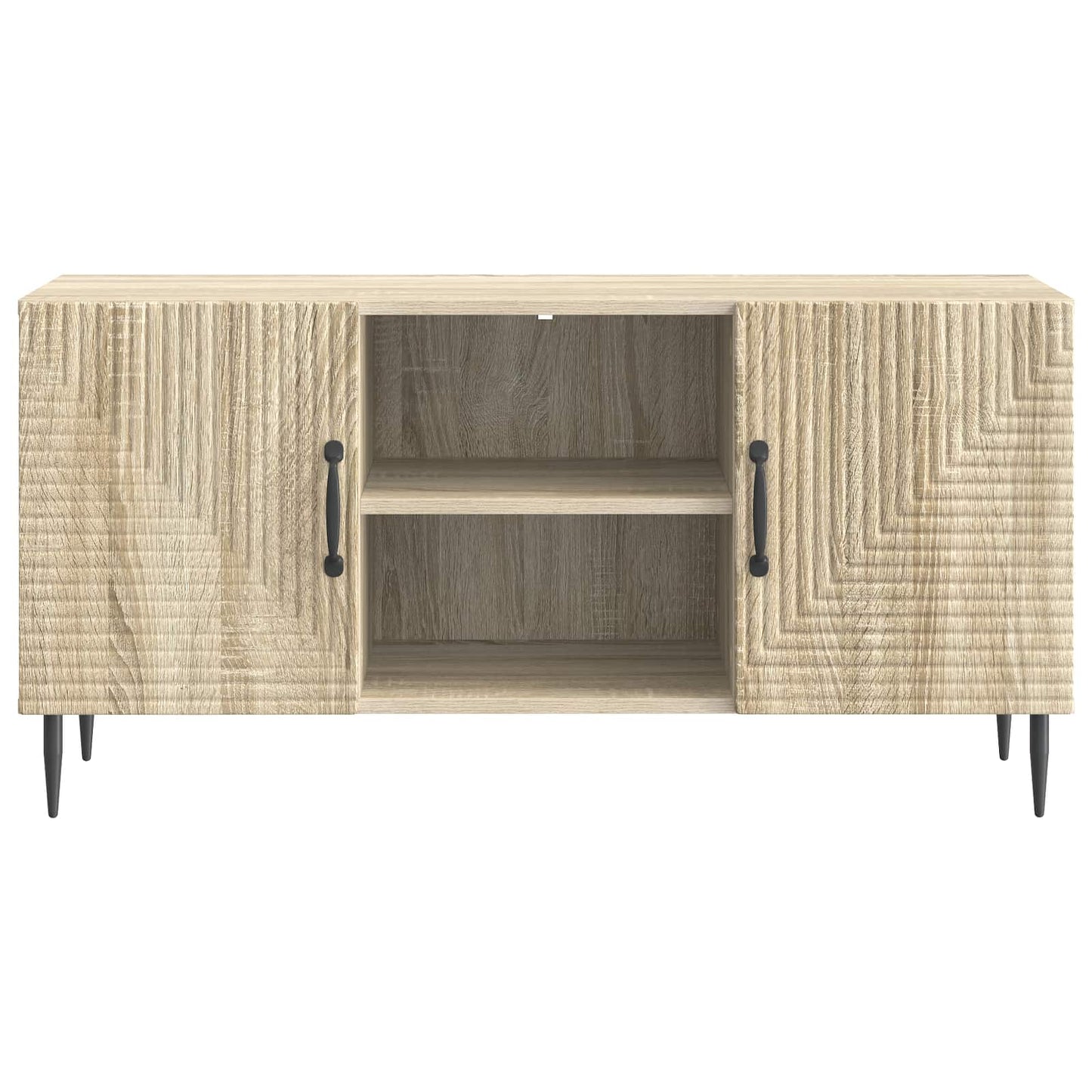 TV szekrény Sonoma Tölgy 102 x 34,5 x 50 cm Szerelt Fa