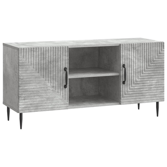 TV szekrény Betonszürke 102 x 34,5 x 50 cm Szerelt Fa