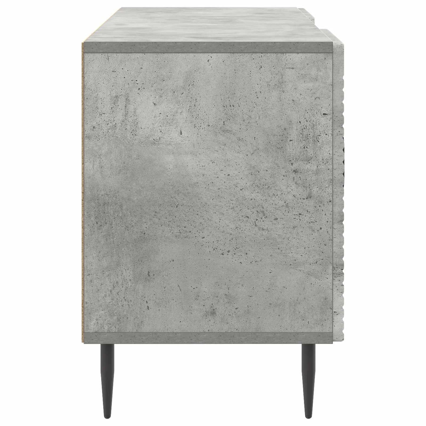 TV szekrény Betonszürke 102 x 34,5 x 50 cm Szerelt Fa
