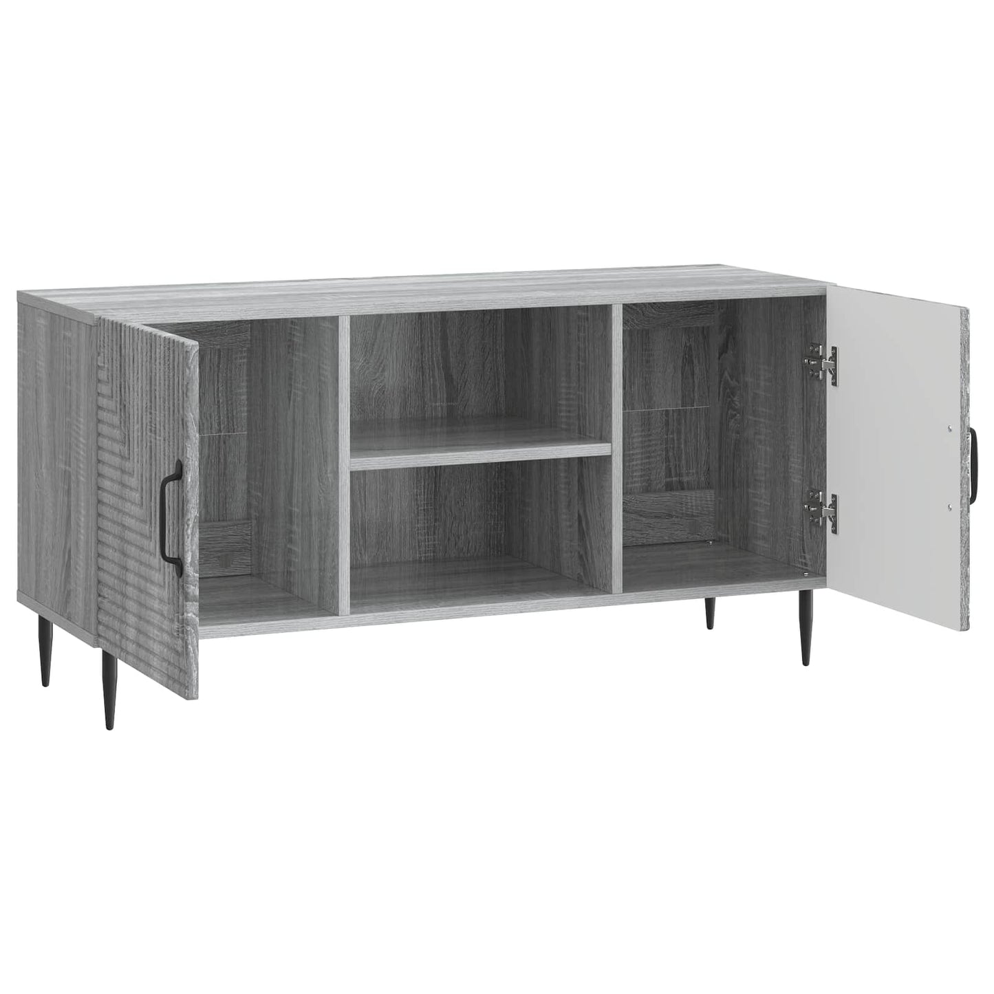 TV szekrény Szürke Sonoma 102 x 34,5 x 50 cm Szerelt Fa