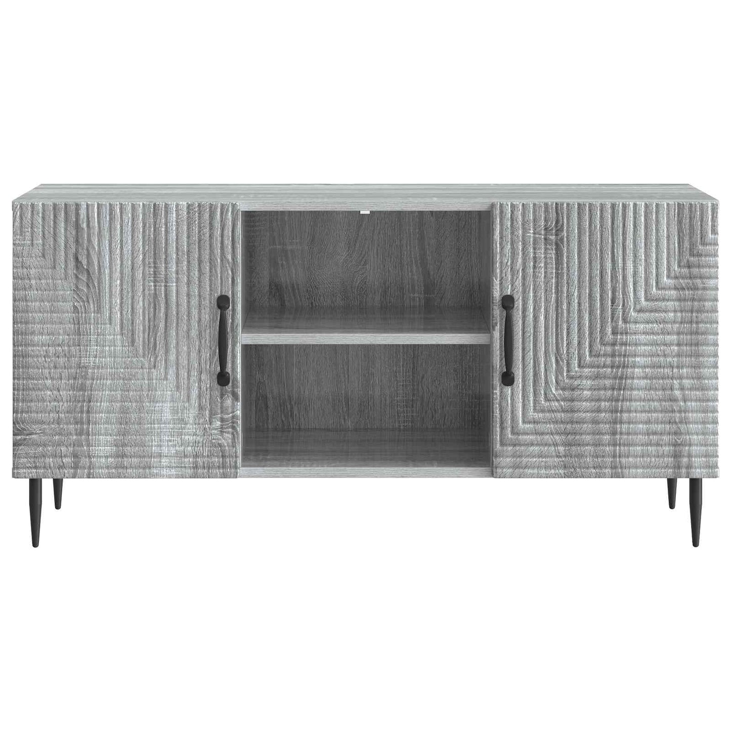 TV szekrény Szürke Sonoma 102 x 34,5 x 50 cm Szerelt Fa